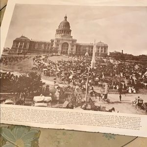 Texas state capital building dedication may16 1888
